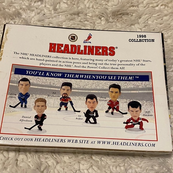 Clearance50%off wbundle1998 Headliner 4 Rising Stars Arnott Alfredsson Thornton - Picture 3 of 6